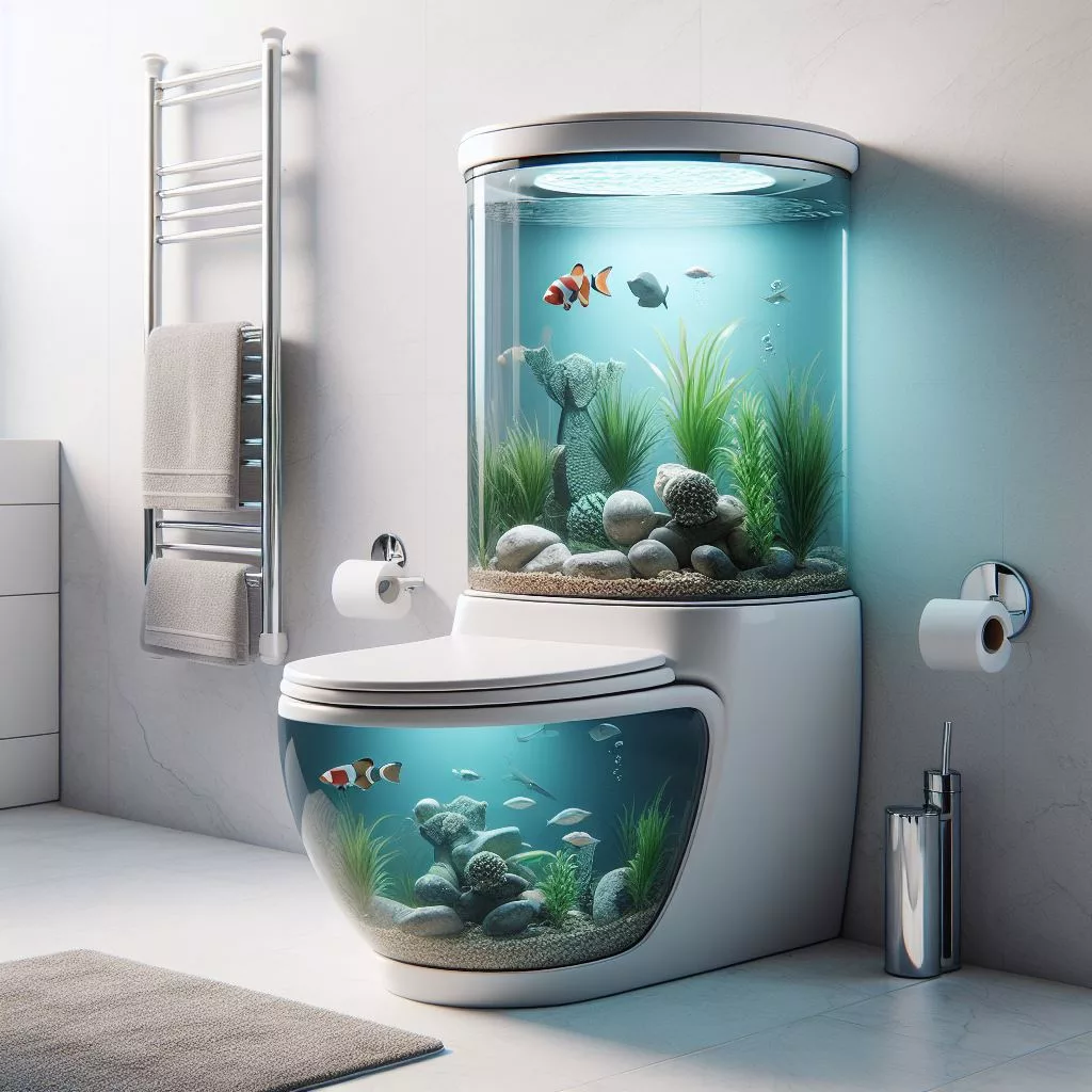 Insights into Aquarium Toilets: The Need for Cleaner Tanks