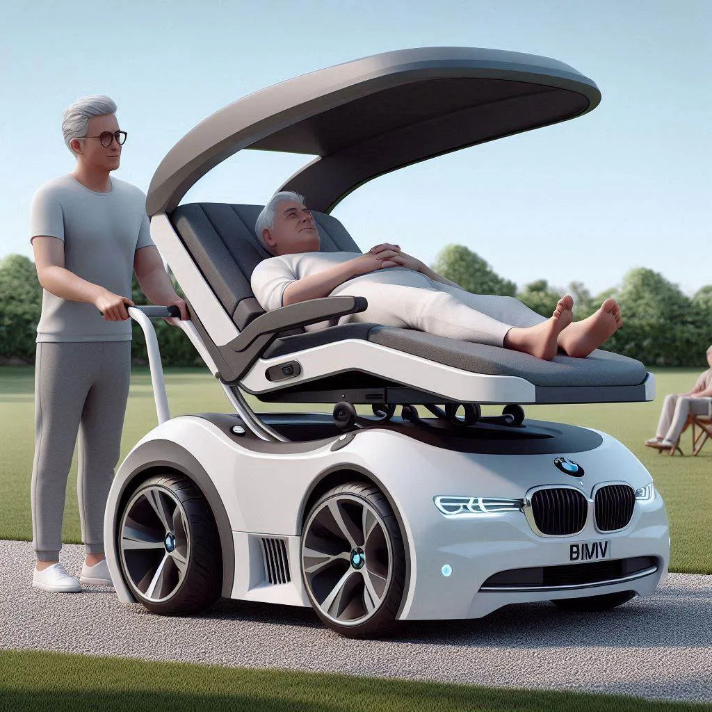 BMW Bed Stroller for the Elderly: The Future of Comfort and Mobility