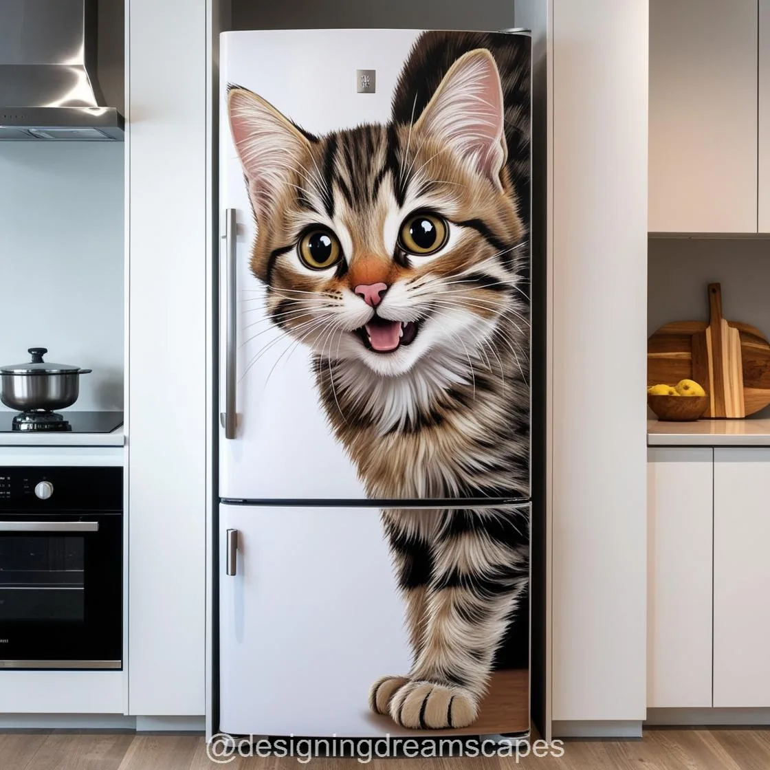 Smart Features in a Cat Fridge