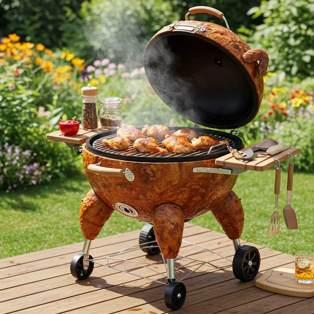 The Allure of Grilling with a Grilled Chicken Shaped BBQ Grill