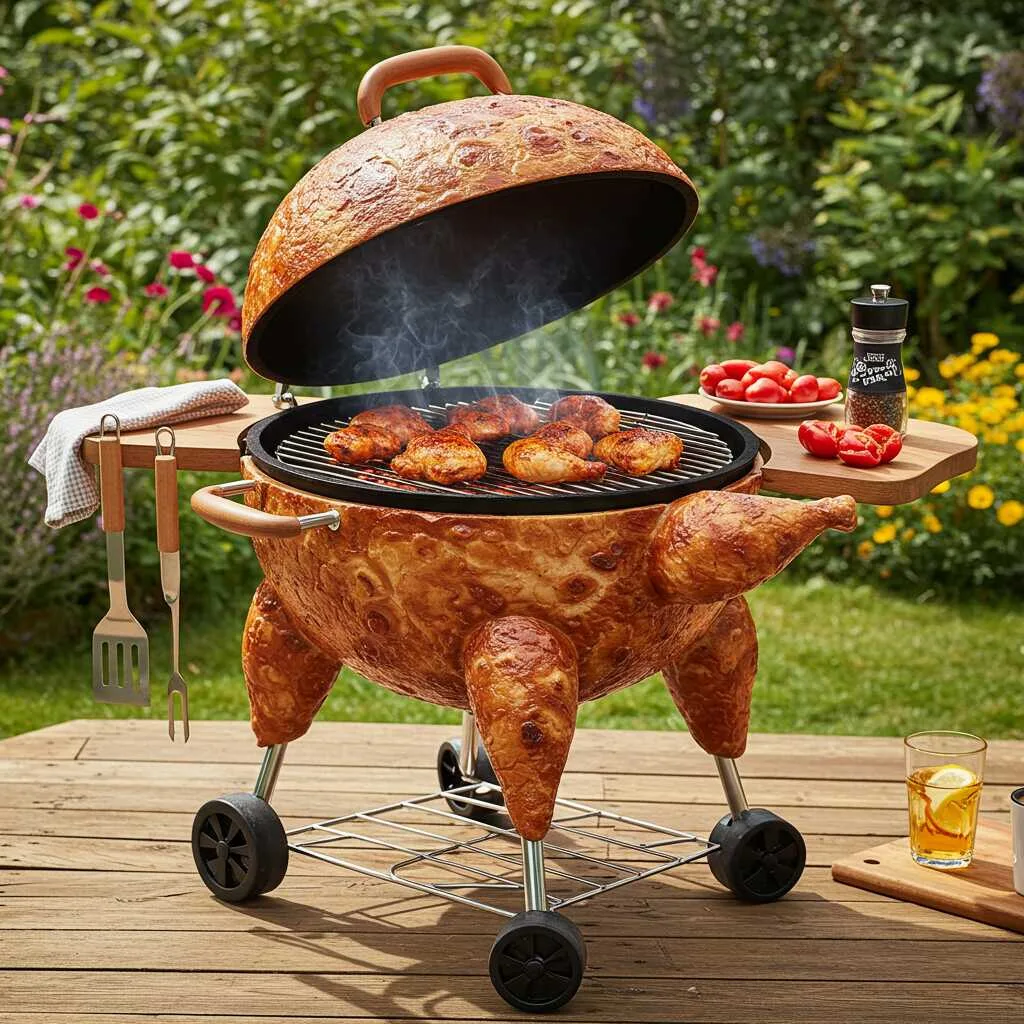 Practical Comparisons: Why Choose a Grilled Chicken Shaped BBQ Grill?