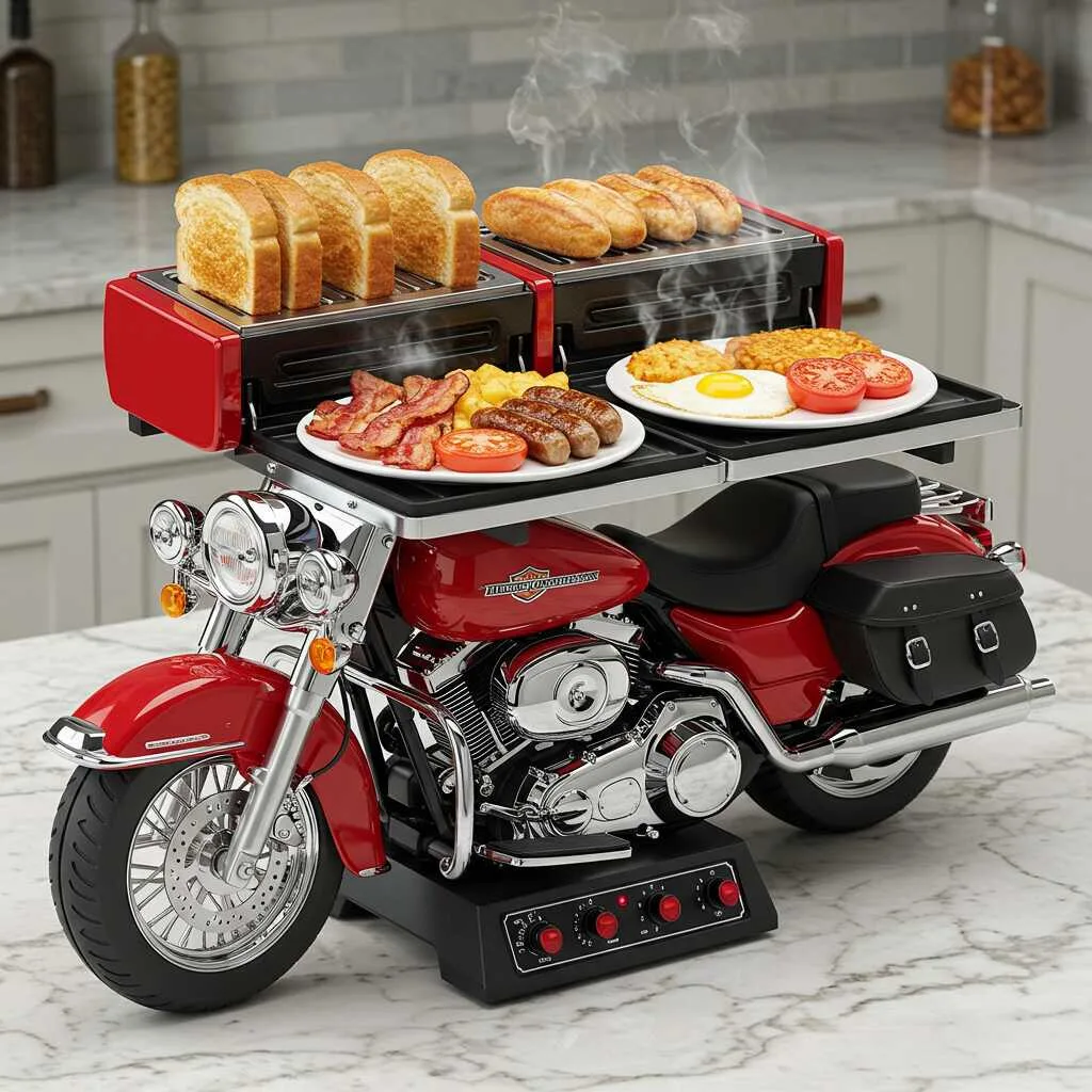 Buying a Ready-Made Harley Breakfast Station