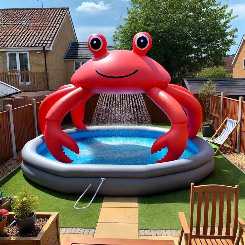 The Design and Features of a Giant Sea Creature Inflatable Pool