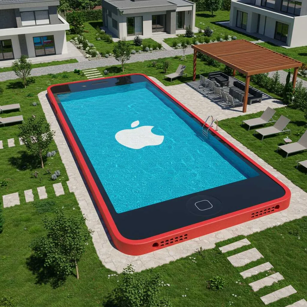 Features That Make an iPhone Shaped Pool Unique