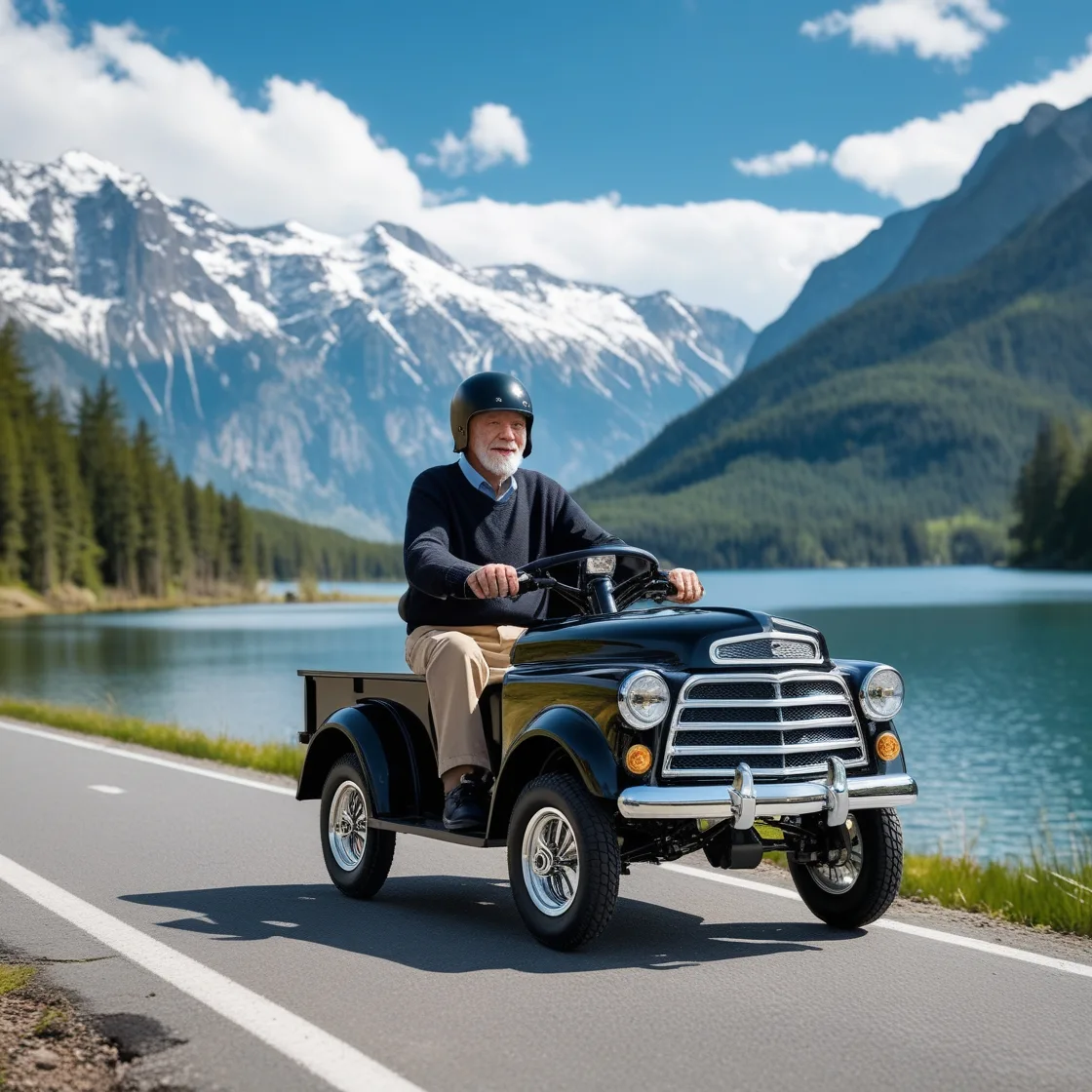 Examples of Semi-truck Mobility Scooters in Action