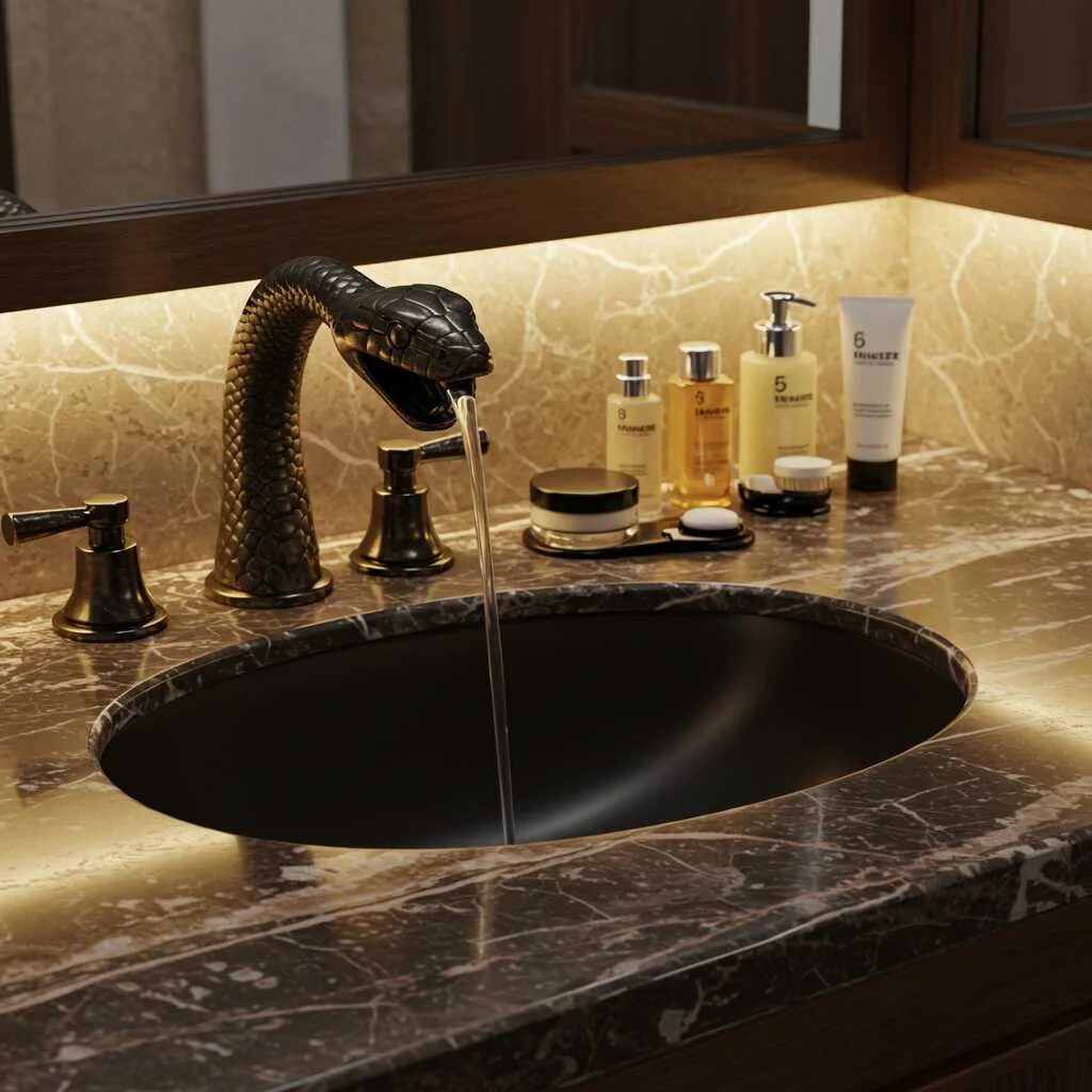 Snake Faucets: A Stunning Fusion of Art and Functionality