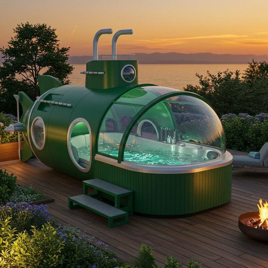 Submarine Hot Tubs: The Ultimate Fusion of Relaxation and Adventure