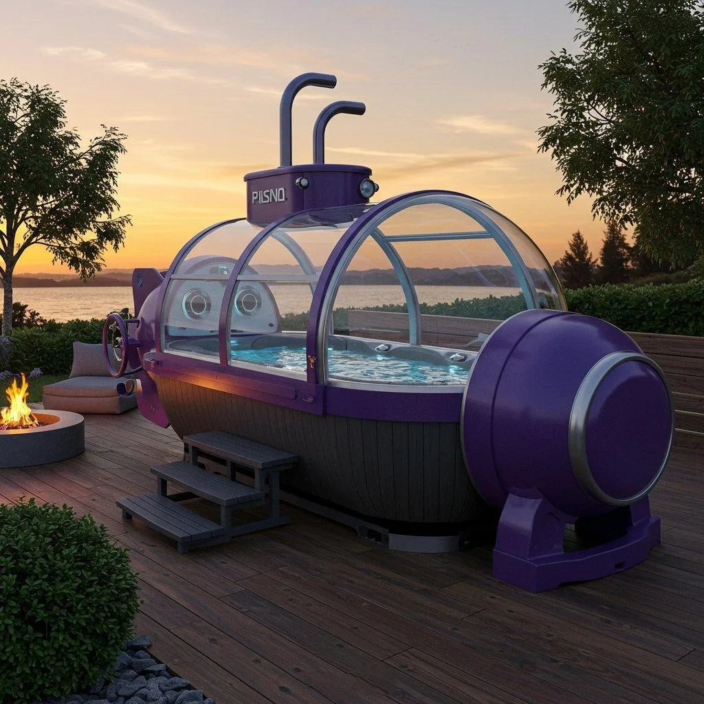 The Concept of Submarine Hot Tubs