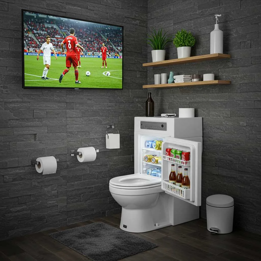 Who Would Benefit Most from a Toilet with Integrated Mini Refrigerator?