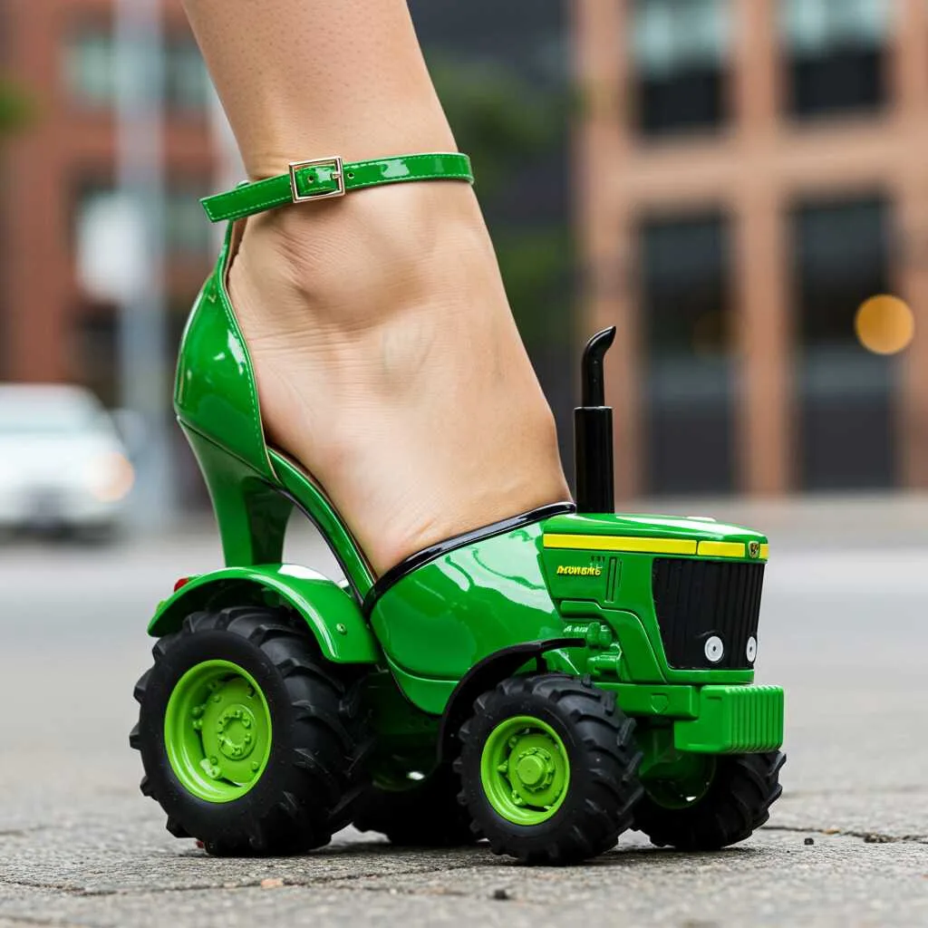 Tractor Heels: The Bold Fusion of Farming and Fashion