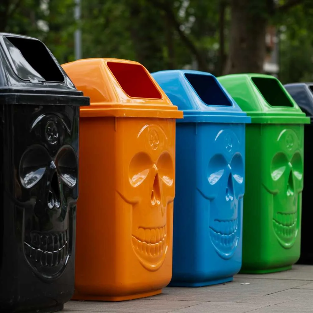 Choosing the Right Skull-Themed Trash Can for Your Space