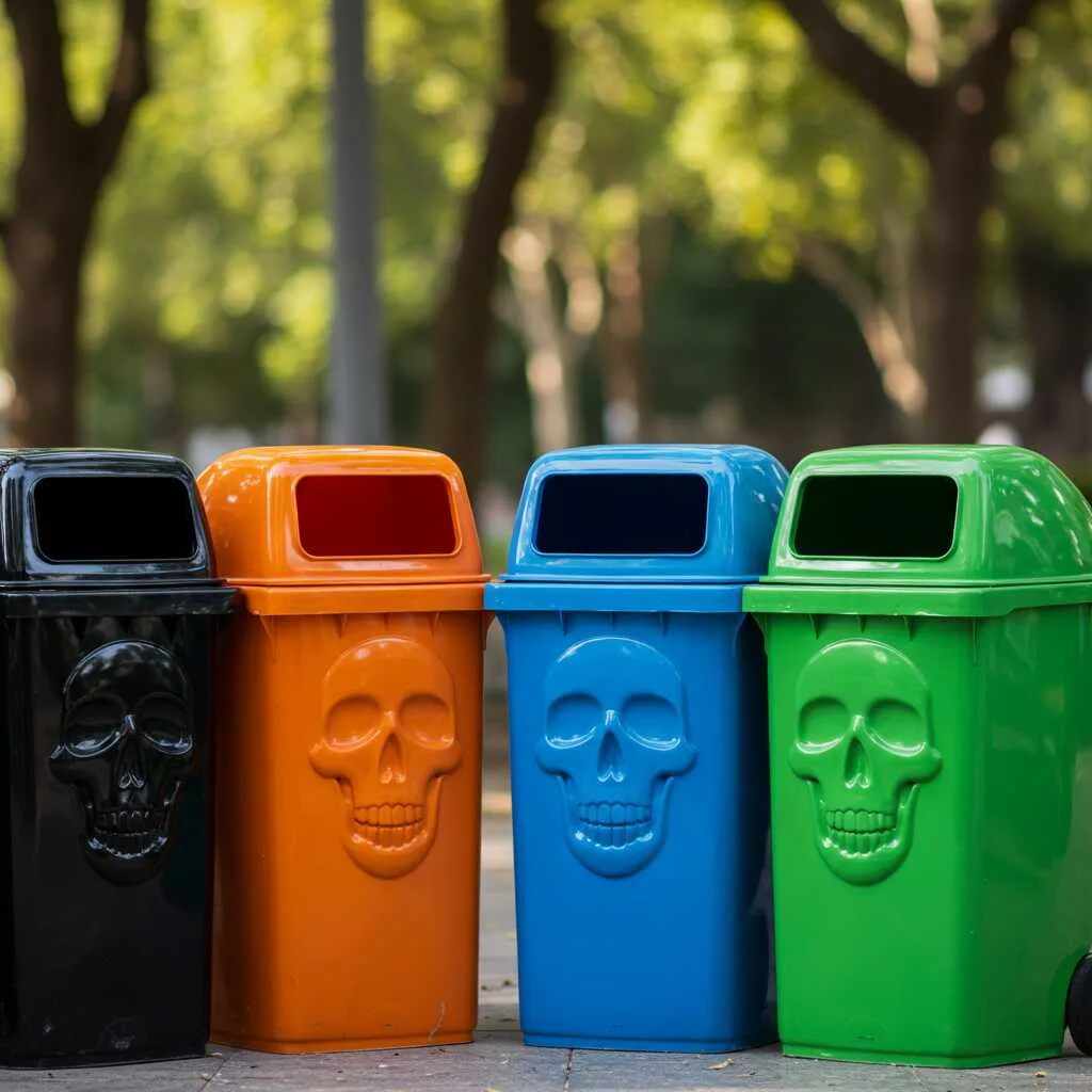 Where to Buy Skull-Themed Trash Cans