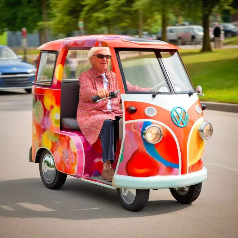 Understanding the Appeal of Volkswagen Hippy Van Mobility Scooters