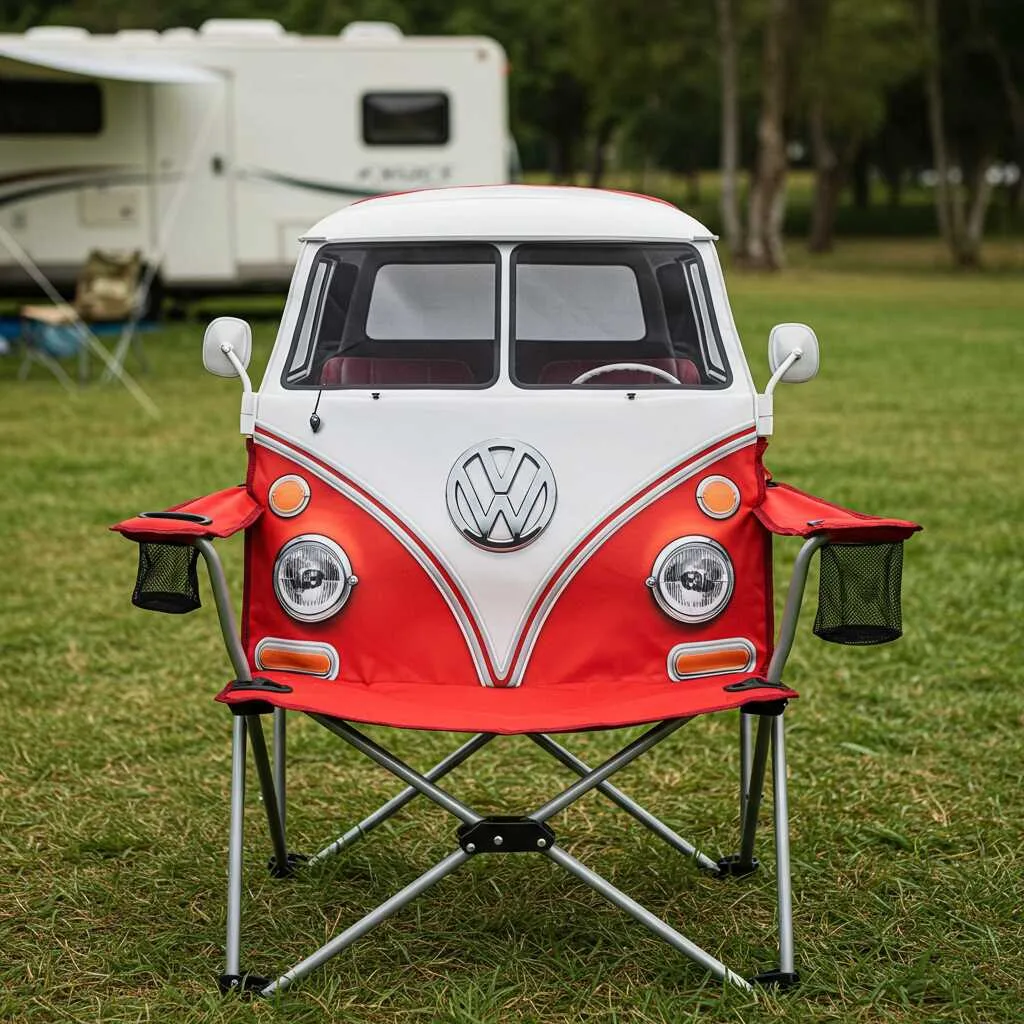 Why Volkswagen Inspired Camping Chairs Are Perfect for Outdoor Adventures