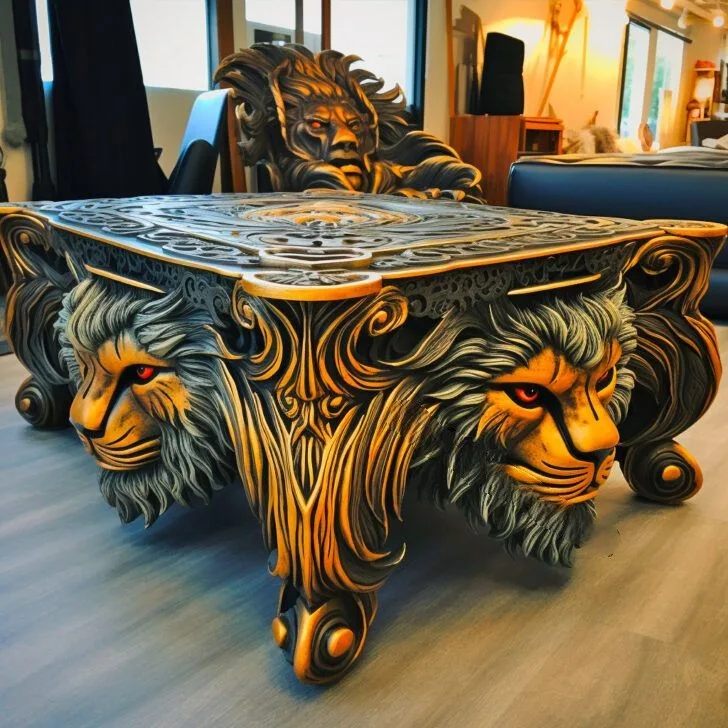 The Craftsmanship Behind Animal Shaped Coffee Tables