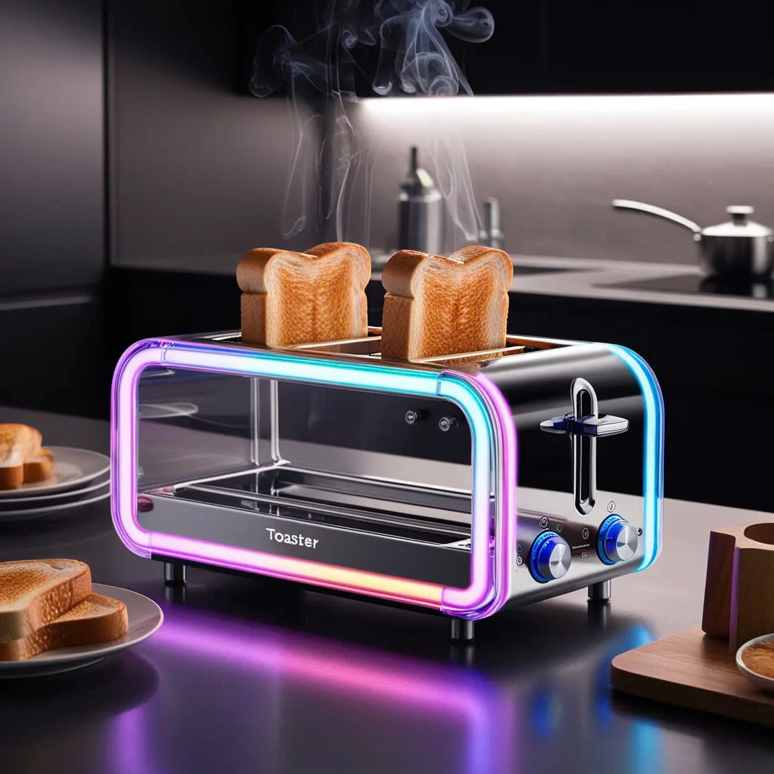 The Rise of the Glass Neon Toaster