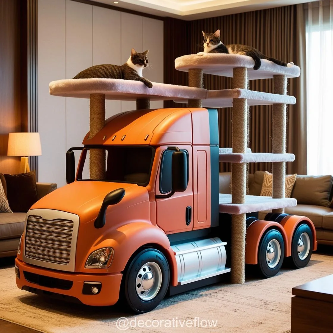 DIY Cat Shaped Cat Tower: Build Your Own!
