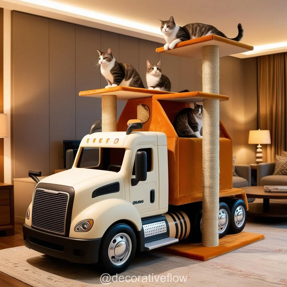 Cat Shaped Cat Towers: The Perfect Blend of Style and Functionality for ...