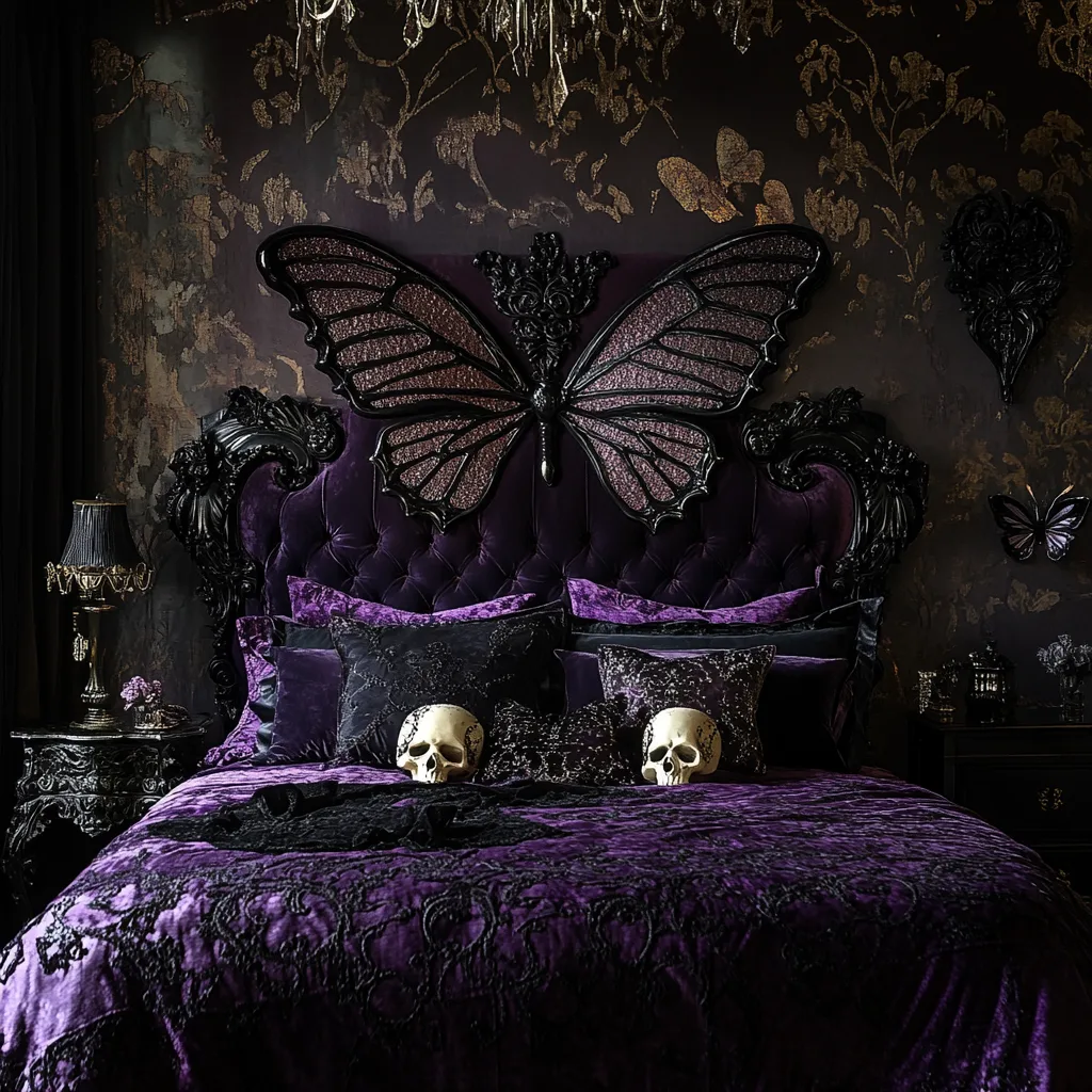 Types of Gothic Bedrooms