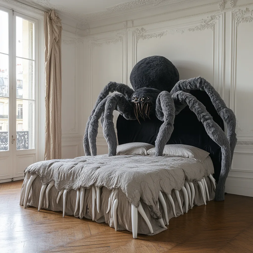 Practical Uses and Creative Examples of Spider Shaped Beds in Different Settings