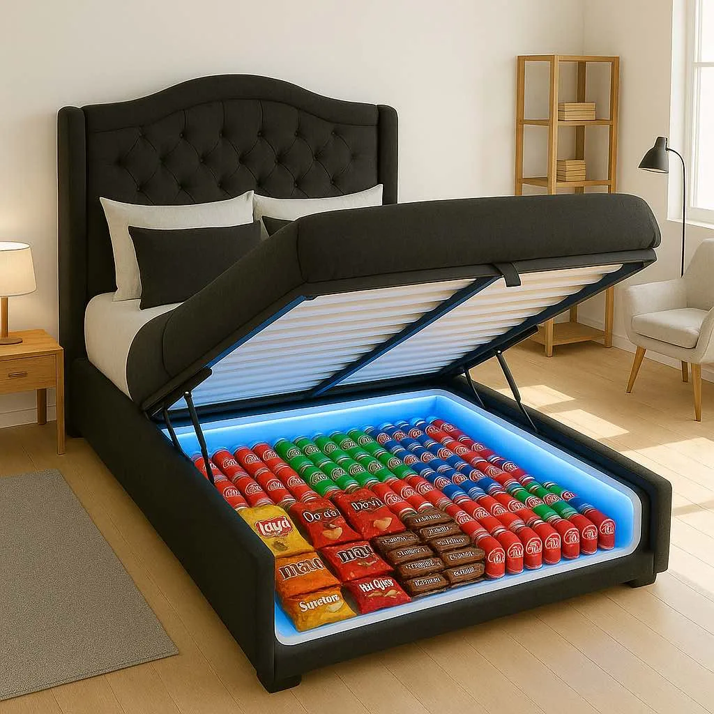 Beds with Built-In Snack and Drink Storage: The Ultimate Comfort Upgrade