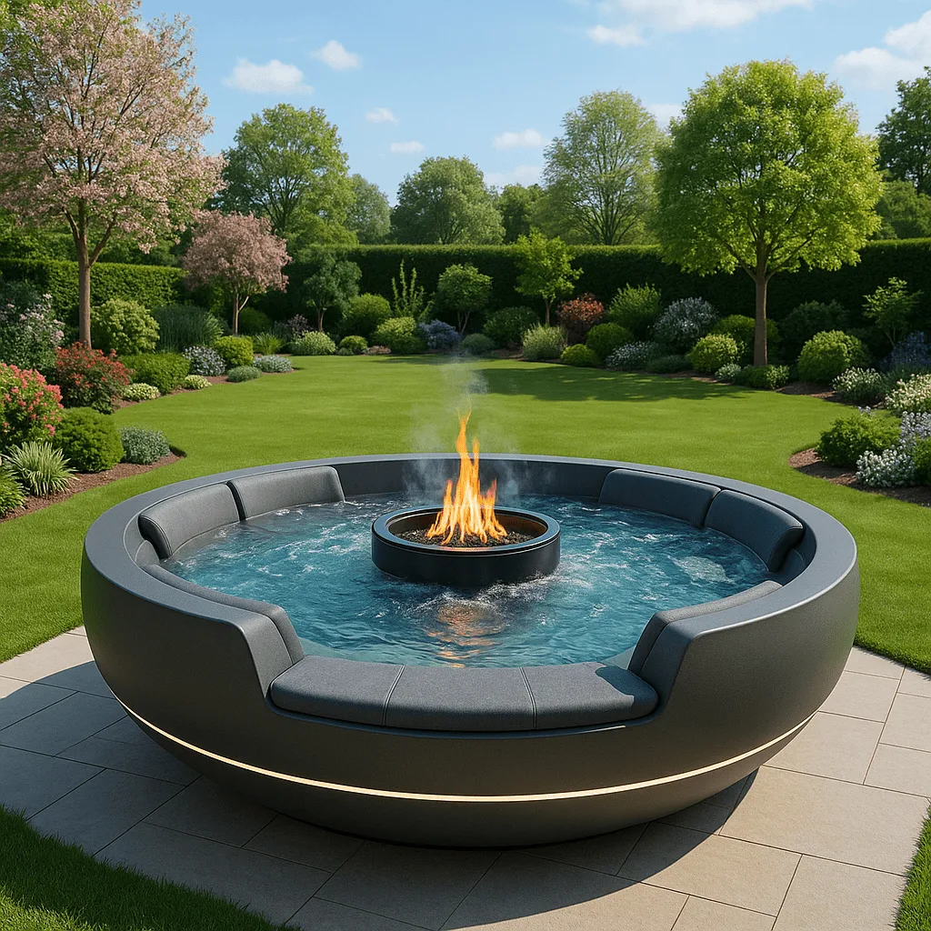 Fire Pit Hot Tubs: Merging Warmth, Wilderness, and Wellness