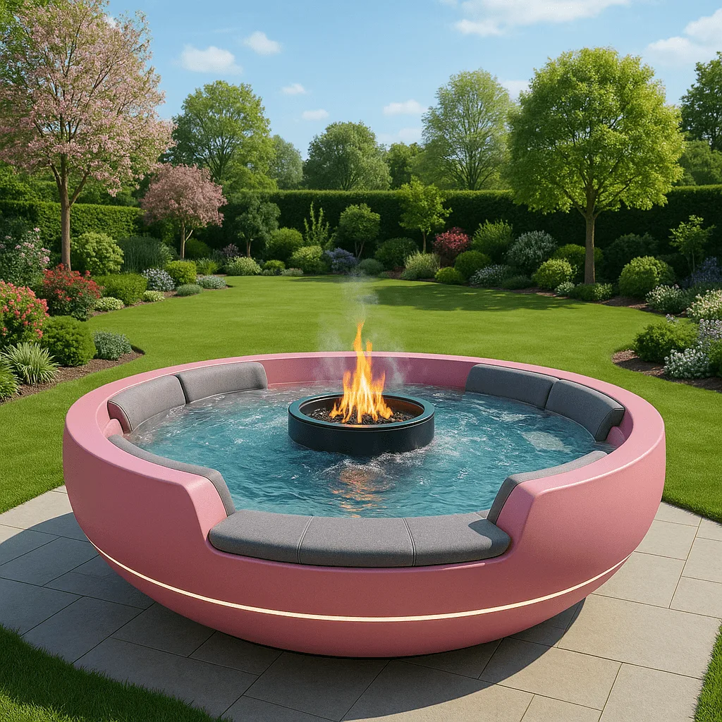 Fire Pit Hot Tubs: Merging Warmth, Wilderness, and Wellness