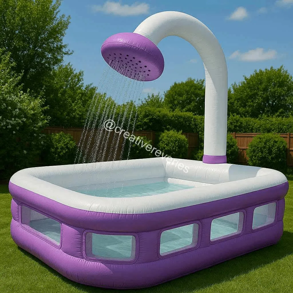 Giant Inflatable Shower Pools: The Ultimate Backyard Upgrade
