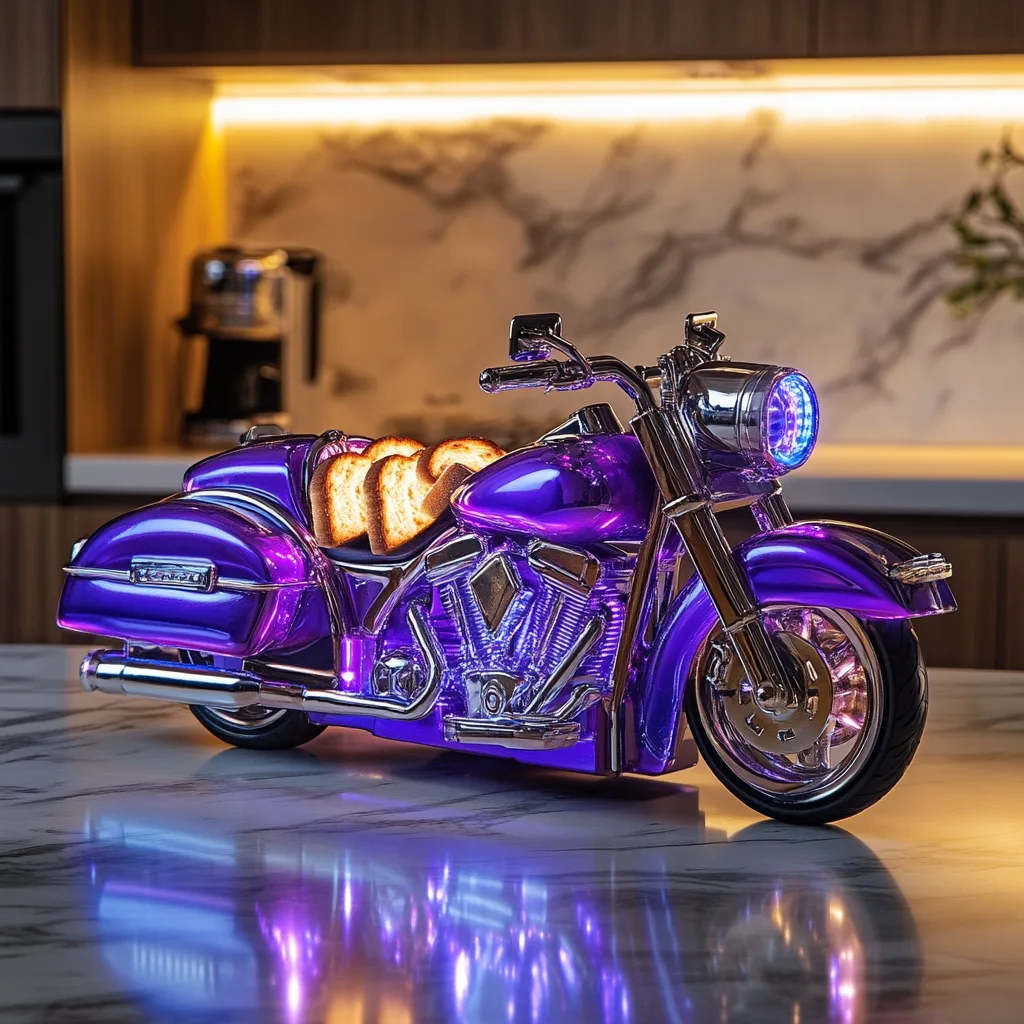 Harley Toaster: Fuel Your Mornings with a Biker’s Burn