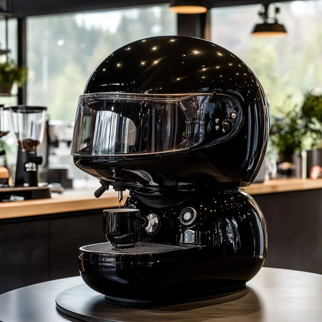 Helmet Shaped Coffee Maker: Where Bold Design Meets Daily Brew