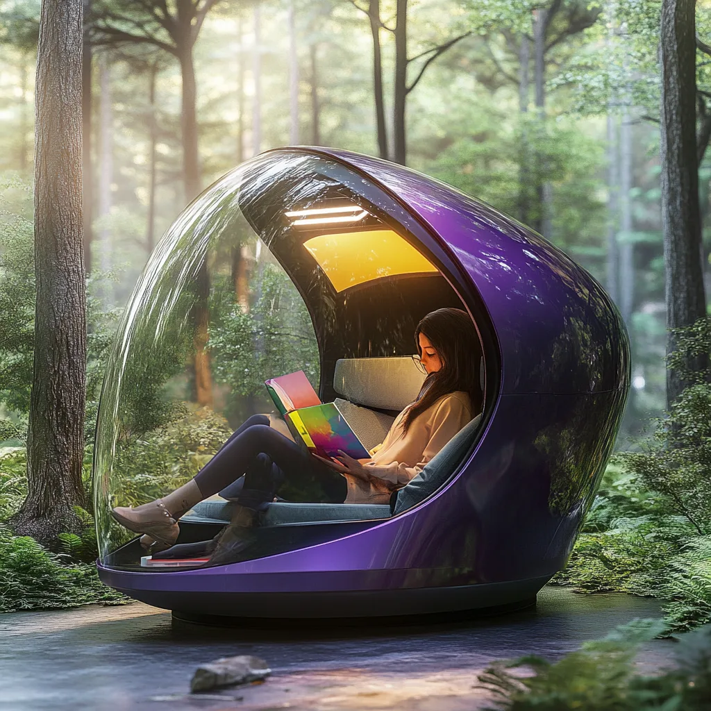 A Functional Art Piece for Privacy and Focus