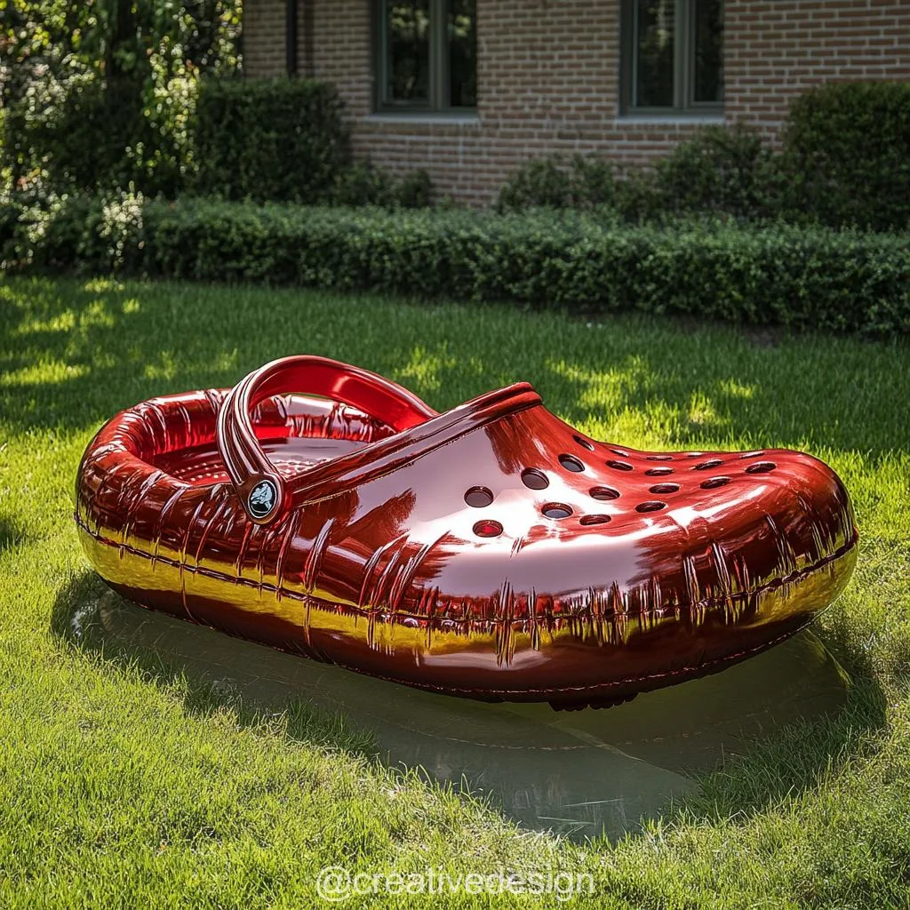Inflatable Crocs Pools: Comfort Meets Summer Fun in Oversized Style