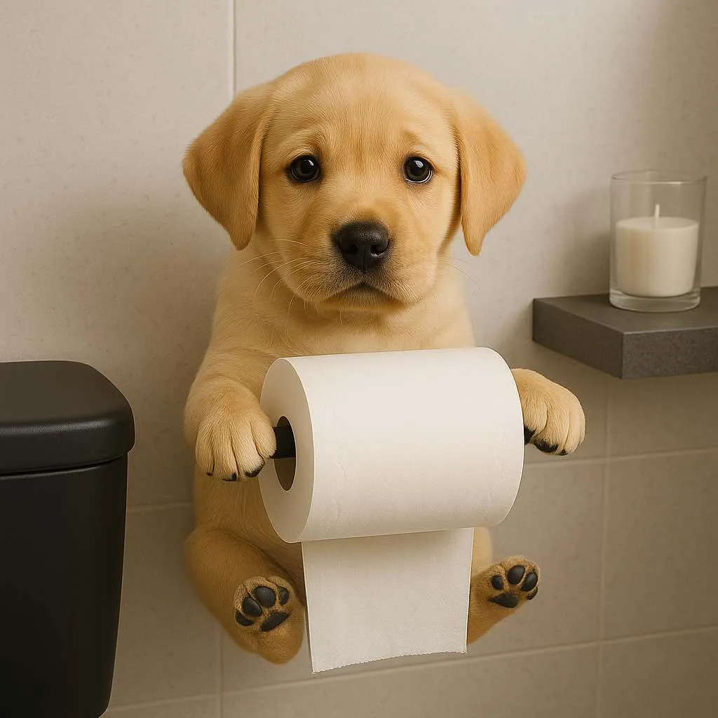 Puppy Toilet Roll Holders: Whimsy, Functionality, and Charm for Your Bathroom Decor