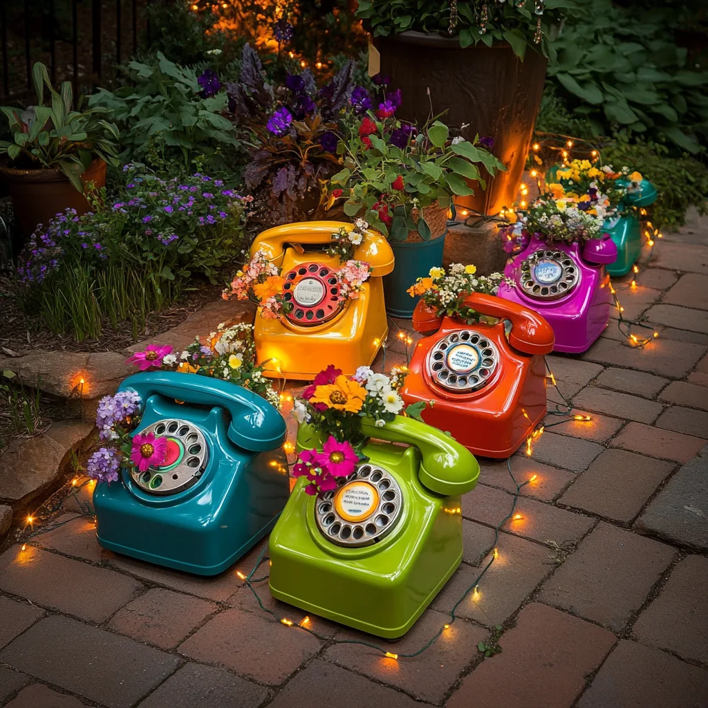 Telephone Pallet Planters: Where Vintage Charm Meets Eco-Friendly Gardening