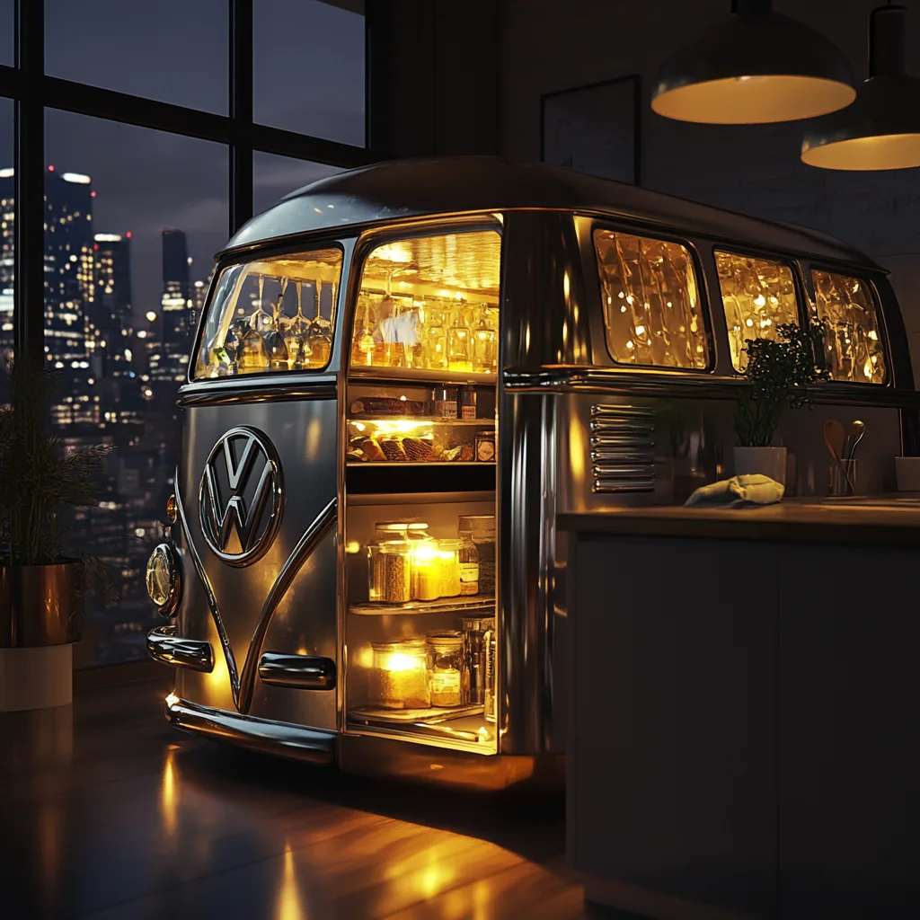VW Kombi Refrigerator: A Cool Fusion of Retro Charm and Modern Utility