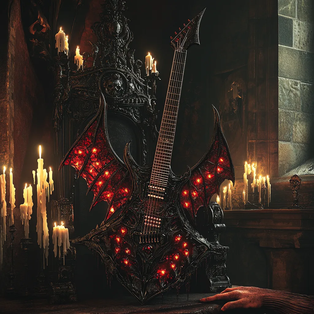Black Bat Guitar: A Dark Icon of Sound and Style