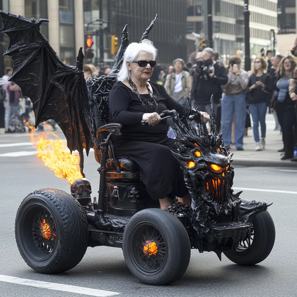 Black Bat Mobility Scooter: Where Mobility Meets Dark Elegance