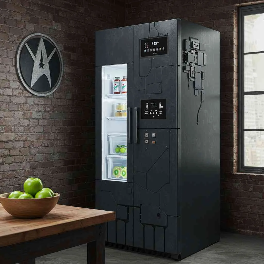 Borg Cube Fridge: The Ultimate Fusion of Sci-Fi and Kitchen Innovation