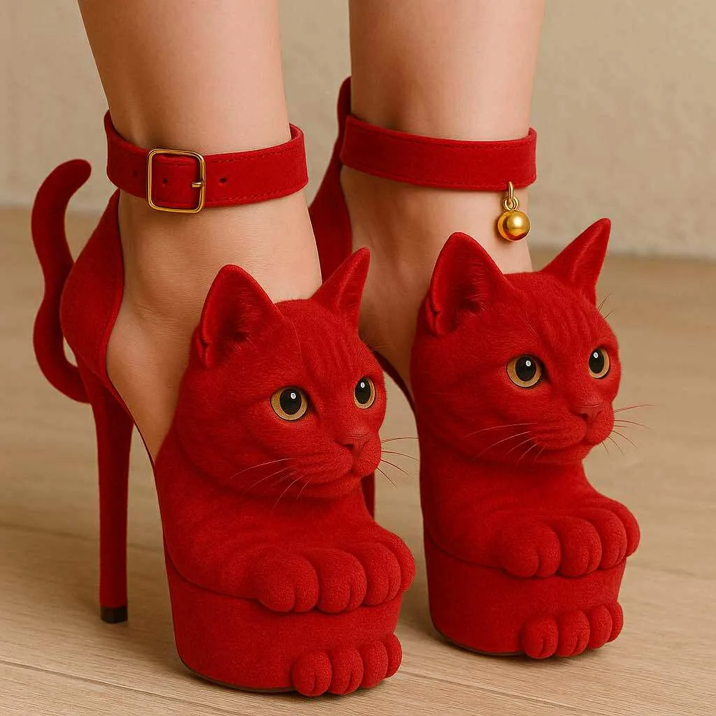 Cat Heels - The Purrfect Blend of Style and Comfort for Fashionistas