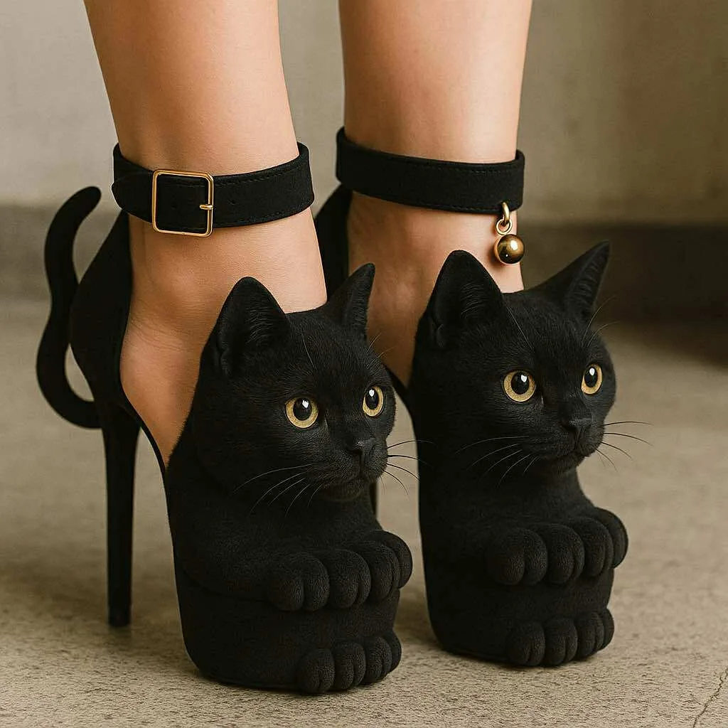 Cat Heels - The Purrfect Blend of Style and Comfort for Fashionistas