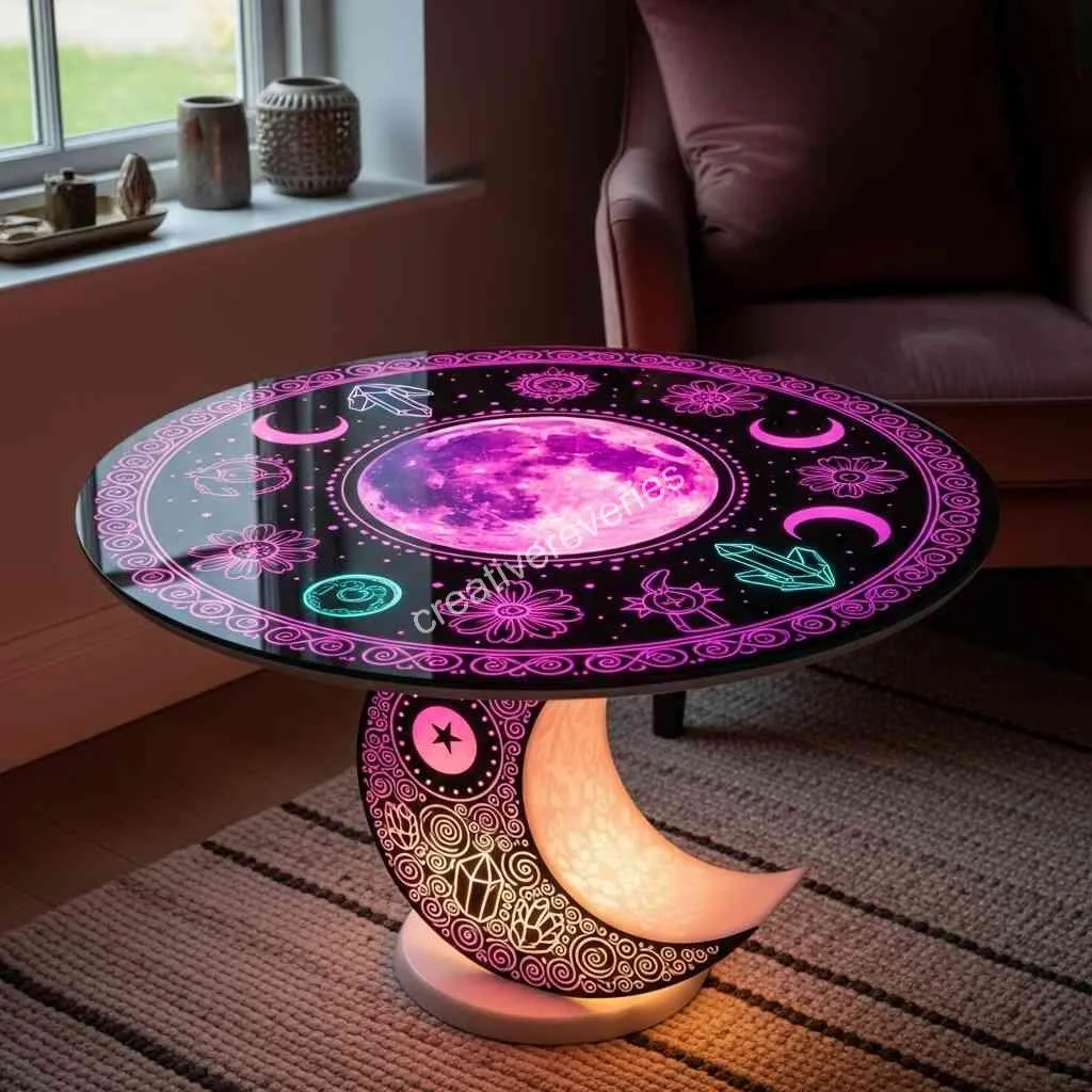 How to Use the Celestial Crystal Table