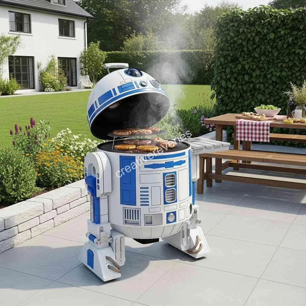 How to Use the Star Wars Themed BBQ Grill Like a Jedi Master
