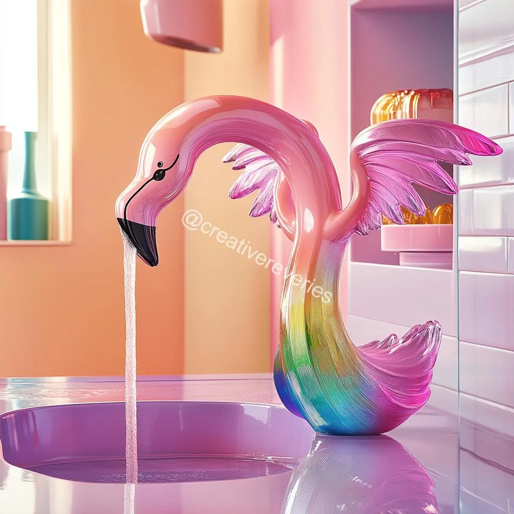 Flamingo Faucets: A Splash of Whimsy for Your Bathroom Décor