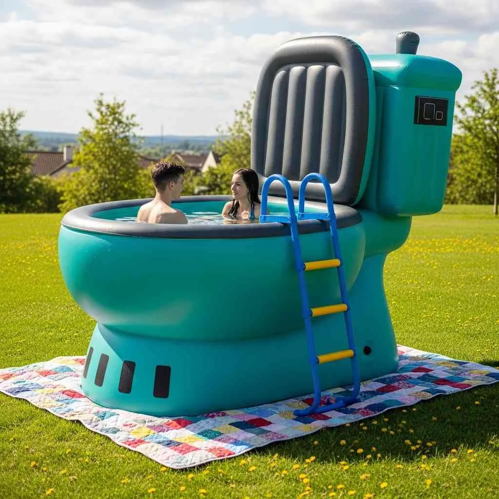 Creative Uses for Giant Inflatable Toilet Pools