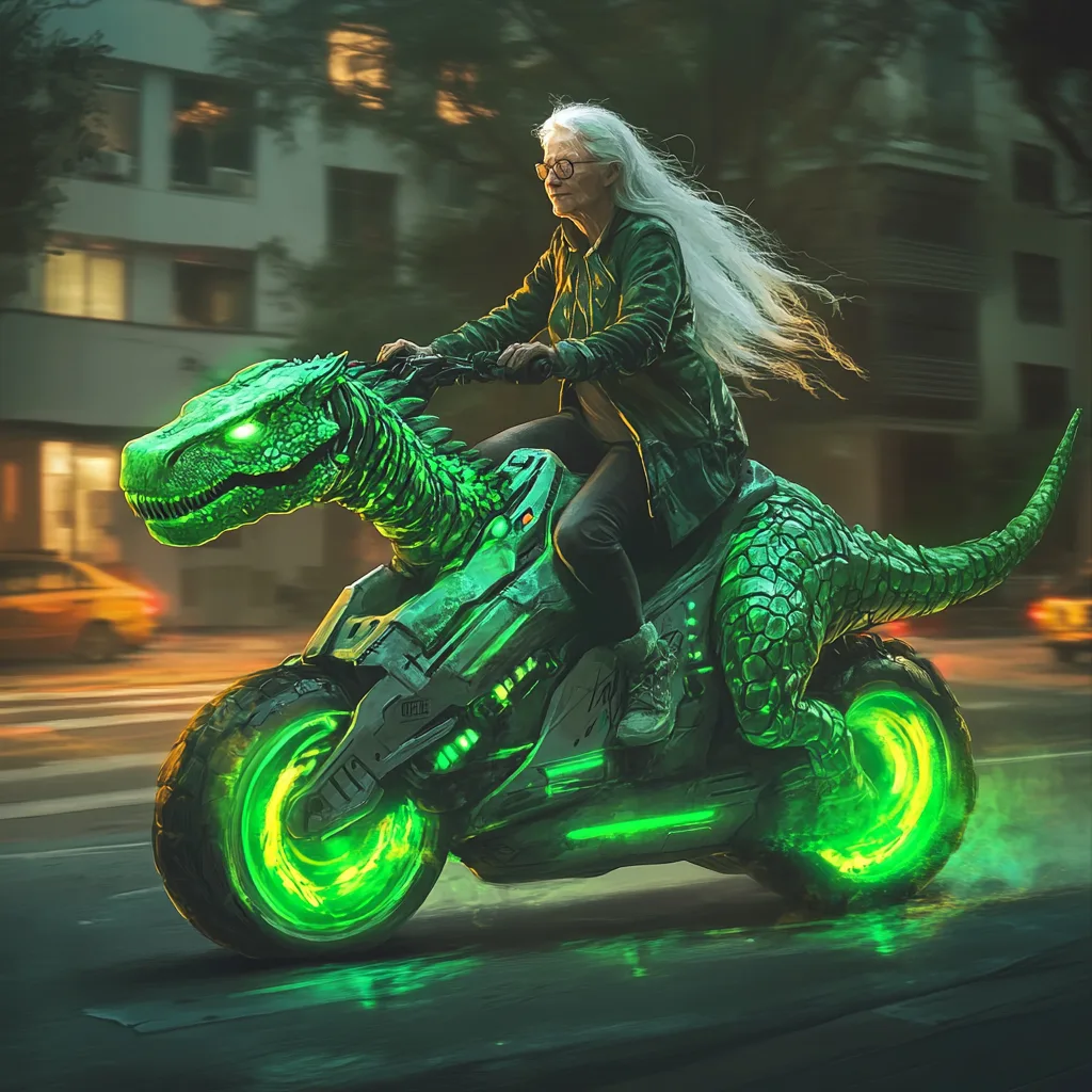 A Scooter That Stands Out and Speaks Up