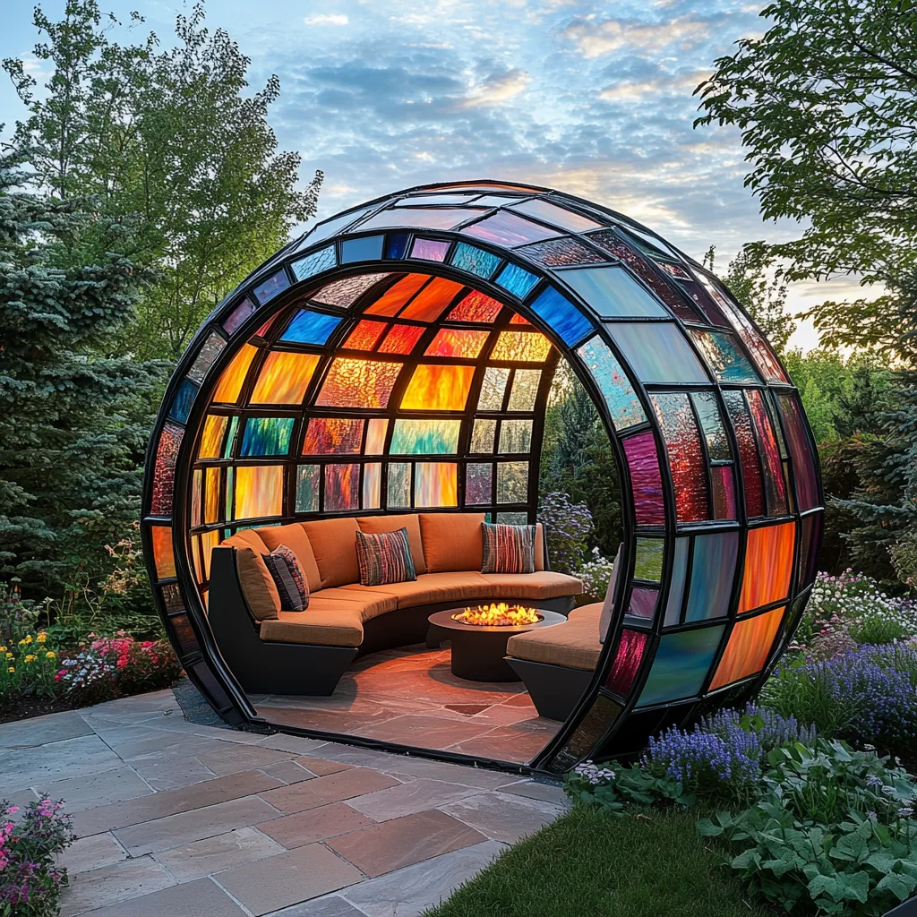 Use Cases for the Stained Glass Death Star Gazebo