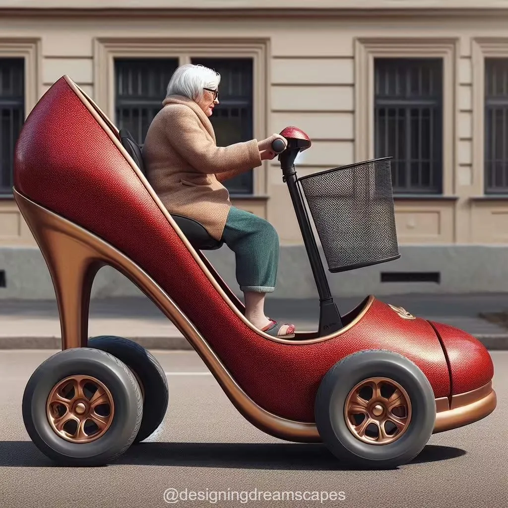 The Symbolism Behind the Stiletto Scooter