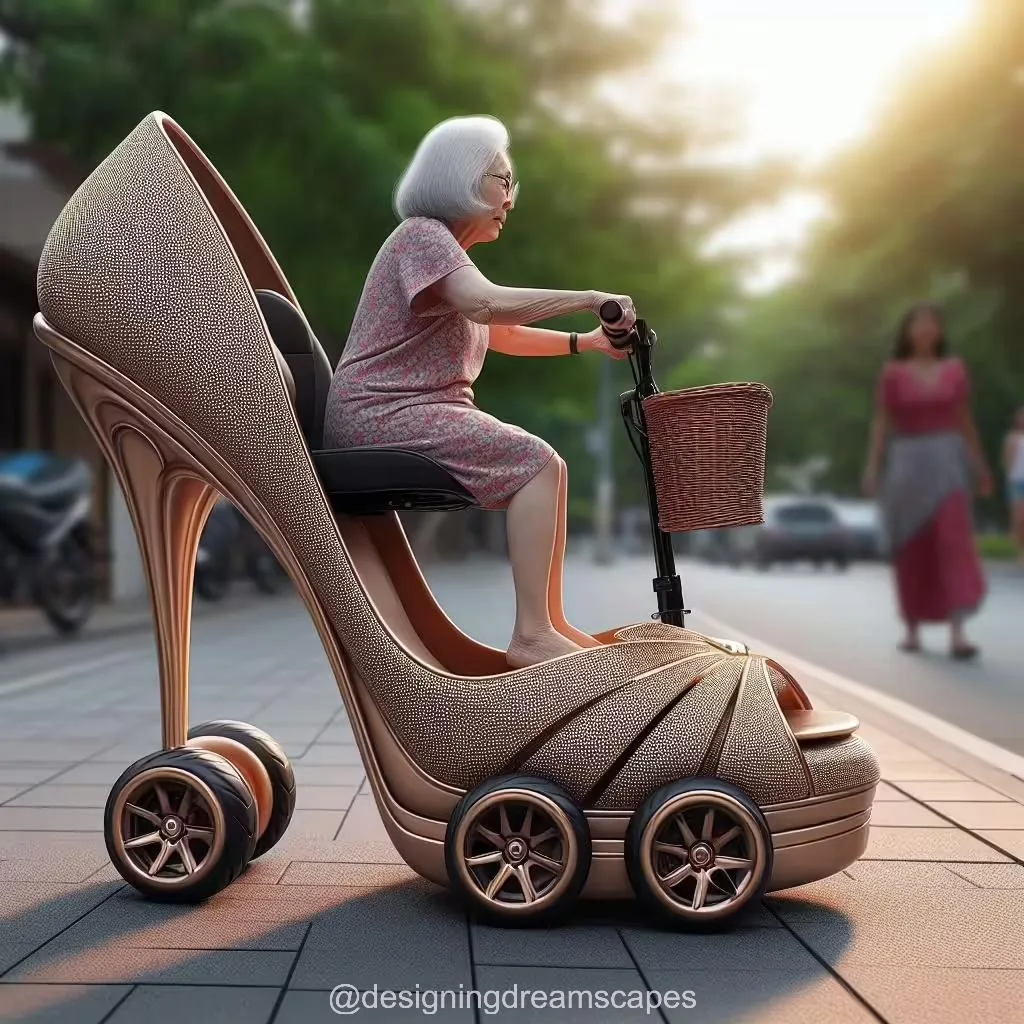 Stiletto Scooters: Where High Fashion Meets Urban Mobility