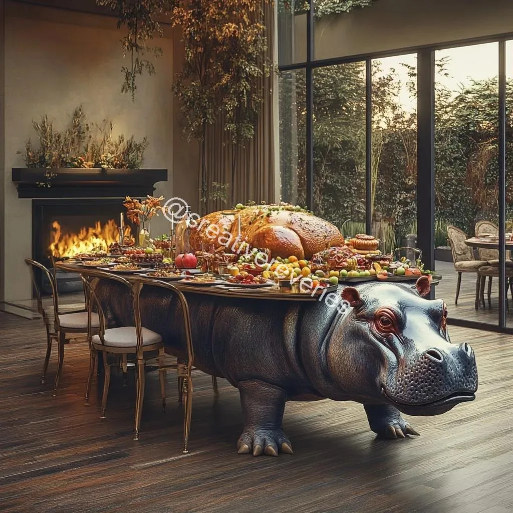 Animal Dining Tables: Where Wild Design Meets Sophisticated Dining