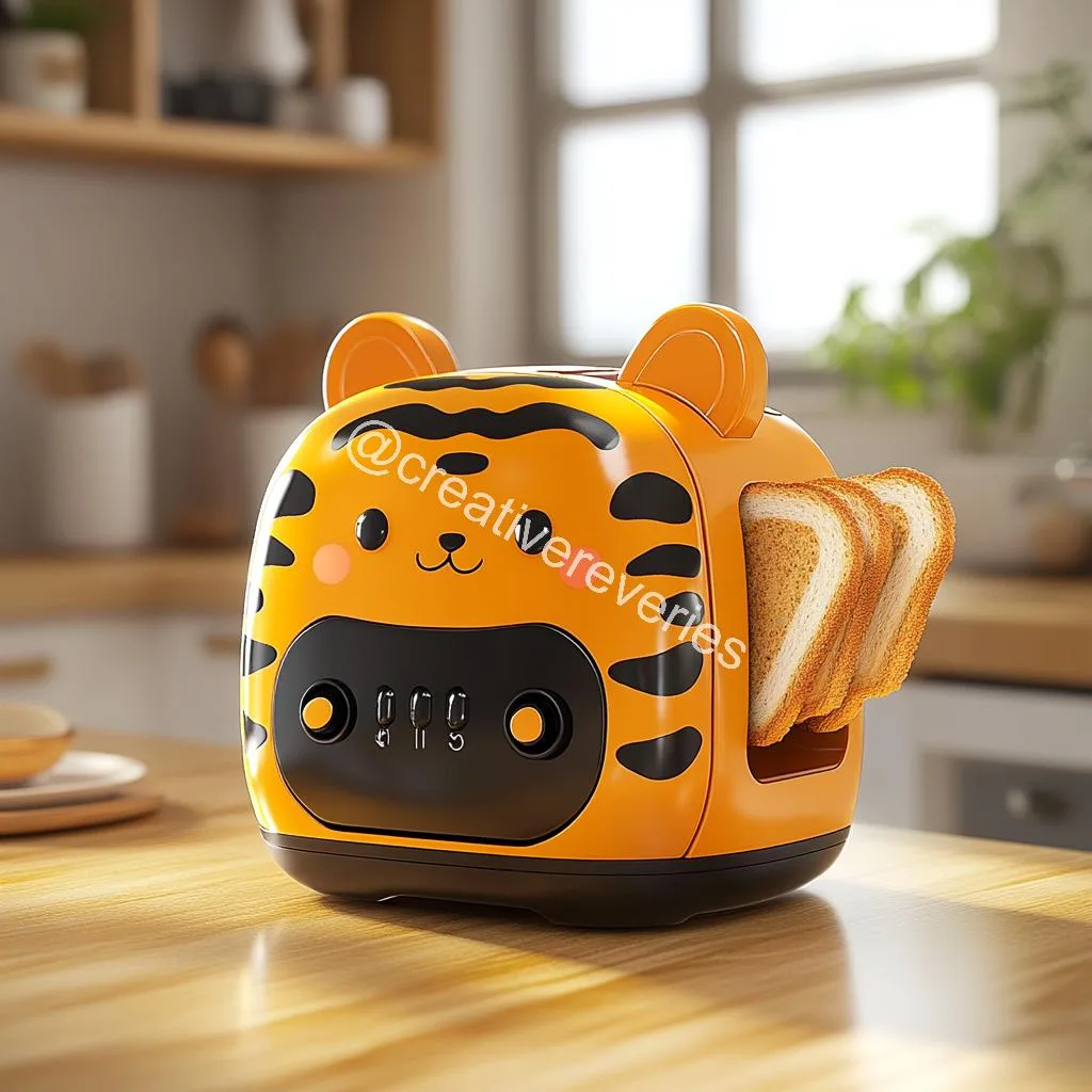 Animal-Shaped Toasters: Wild Mornings with a Toast of Whimsy